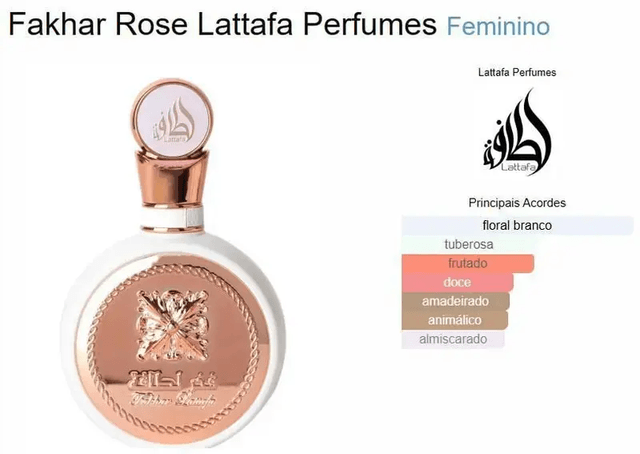 Lattafa Fakhar Rose - EDP 100ml (Feminino)