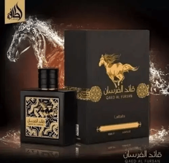 Lattafa Qaed Al Fursan - EDP 90ml (Compartilhável)