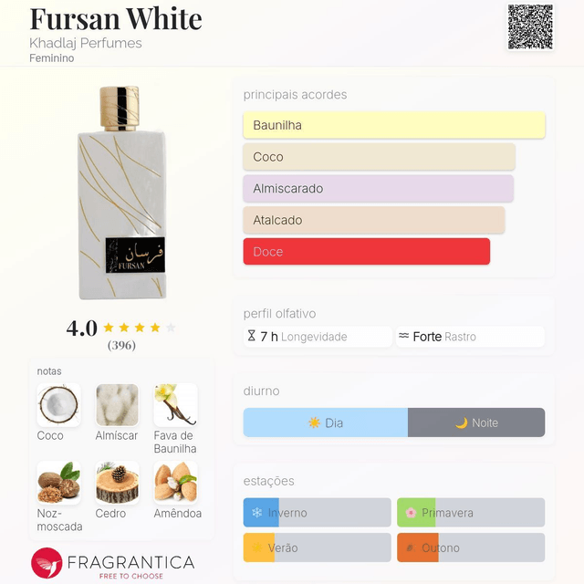 Khadlaj  Fursan White - EDP 100ml