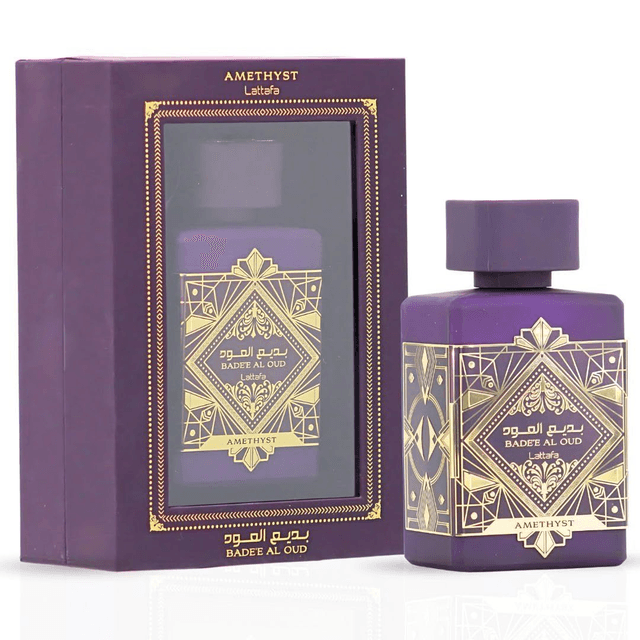 Lattafa Badee Al Oud Amethyst - EDP 100ml (Compartilhavel)