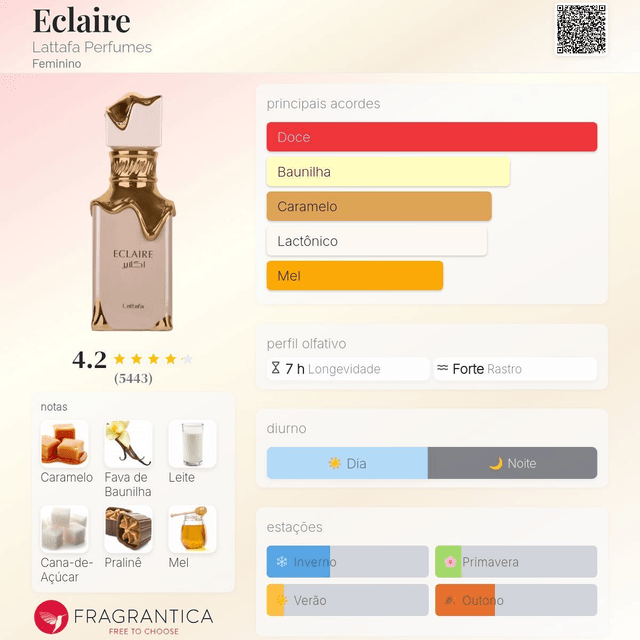 Lattafa Eclaire - EDP 100ml (Feminino)