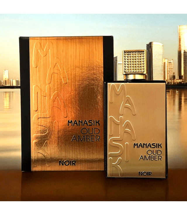 Manasik Oud Amber Noir - EDP 100ml (Compartilhavel)