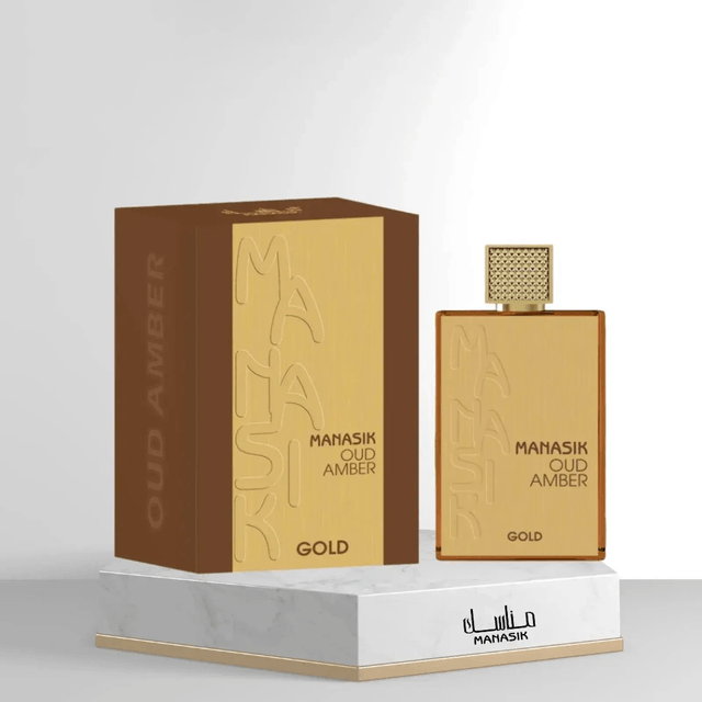 Manasik Oud Amber Gold - EDP 100ml (Compartilhavel)