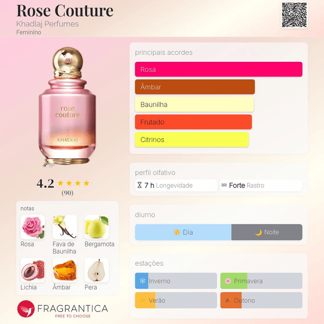 Khadlaj Rose Couture - EDP 100 ml (Feminino)