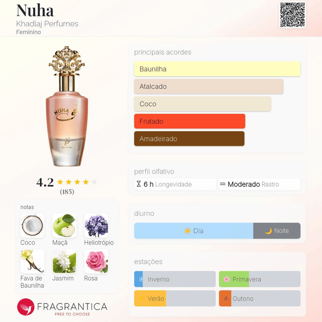Khadlaj Nuha - EDP 85 ml (Feminino)