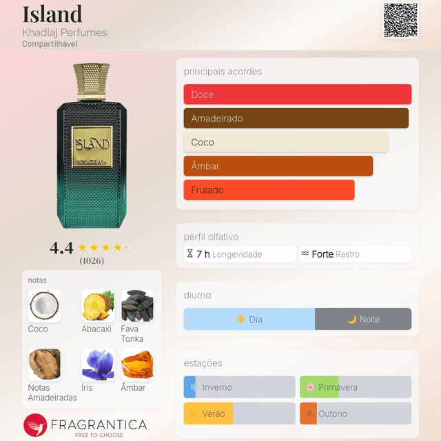 Khadlaj Island - EDP 100ml (Masculino)